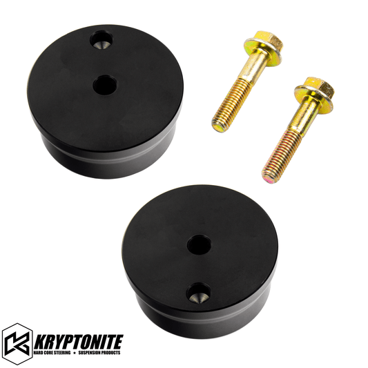 KRYPTONITE 2.5" FORD SUPER DUTY F250/F350 LEVELING KIT FRONT BUMP STOP SPACER KIT 2005-2024