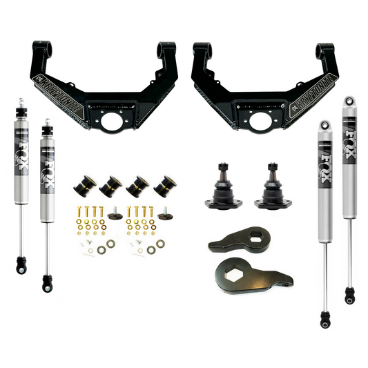 Kryptonite Stage 3 Leveling Kit With Fox Shocks 2001-2010