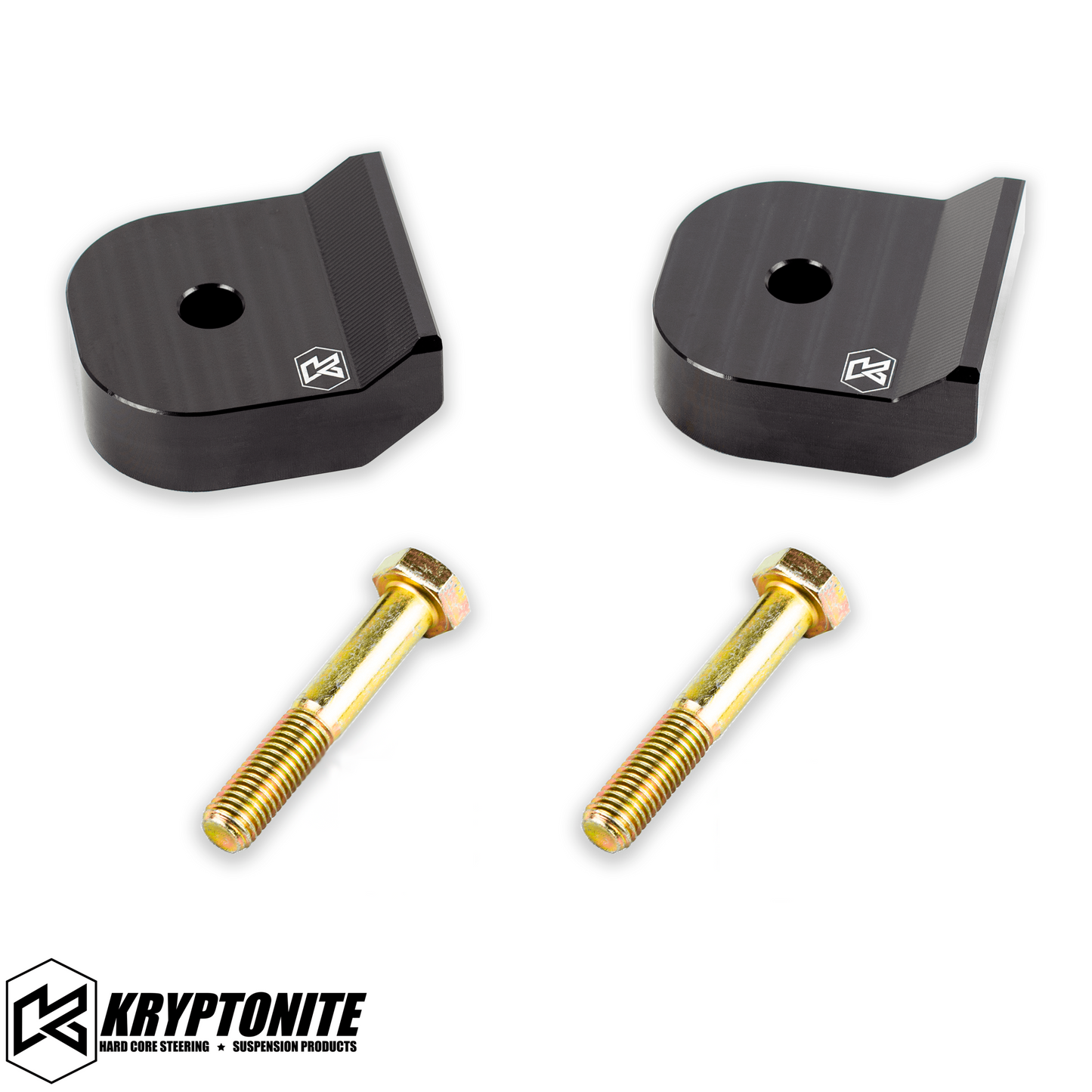 KRYPTONITE 1" FORD SUPER DUTY F250/F350 LEVELING BOTTOM MOUNT COIL SPACER KIT 2005-2024