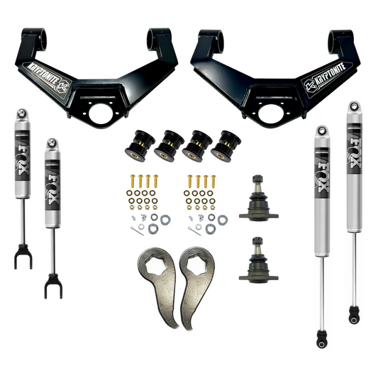Kryptonite Stage 3 Leveling Kit With Fox Shocks GM 2020-2024
